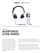 Cargar imagen en el visor de la galería, LOGITECH ZONE WIRED