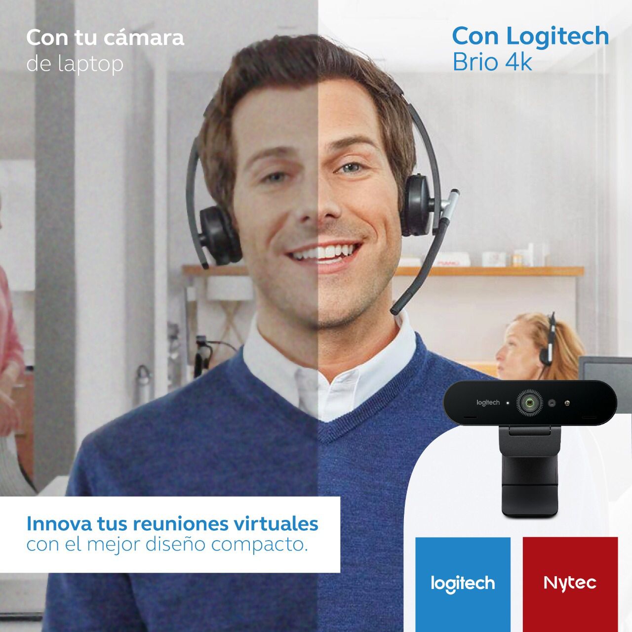 Logitech Brio Ultra HD Webcam Pro – Nytec